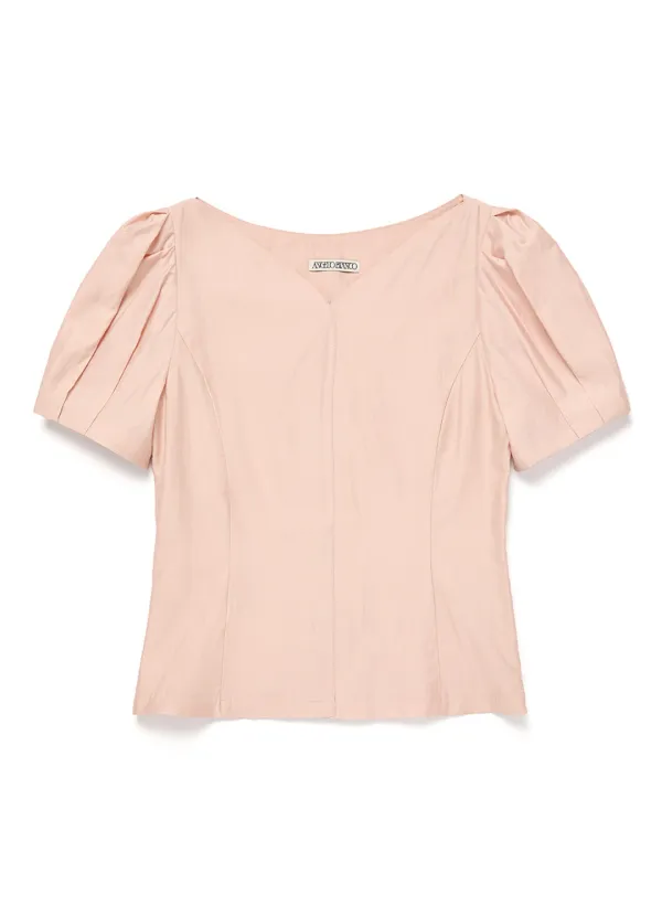 Hershy Heart neck Blouse