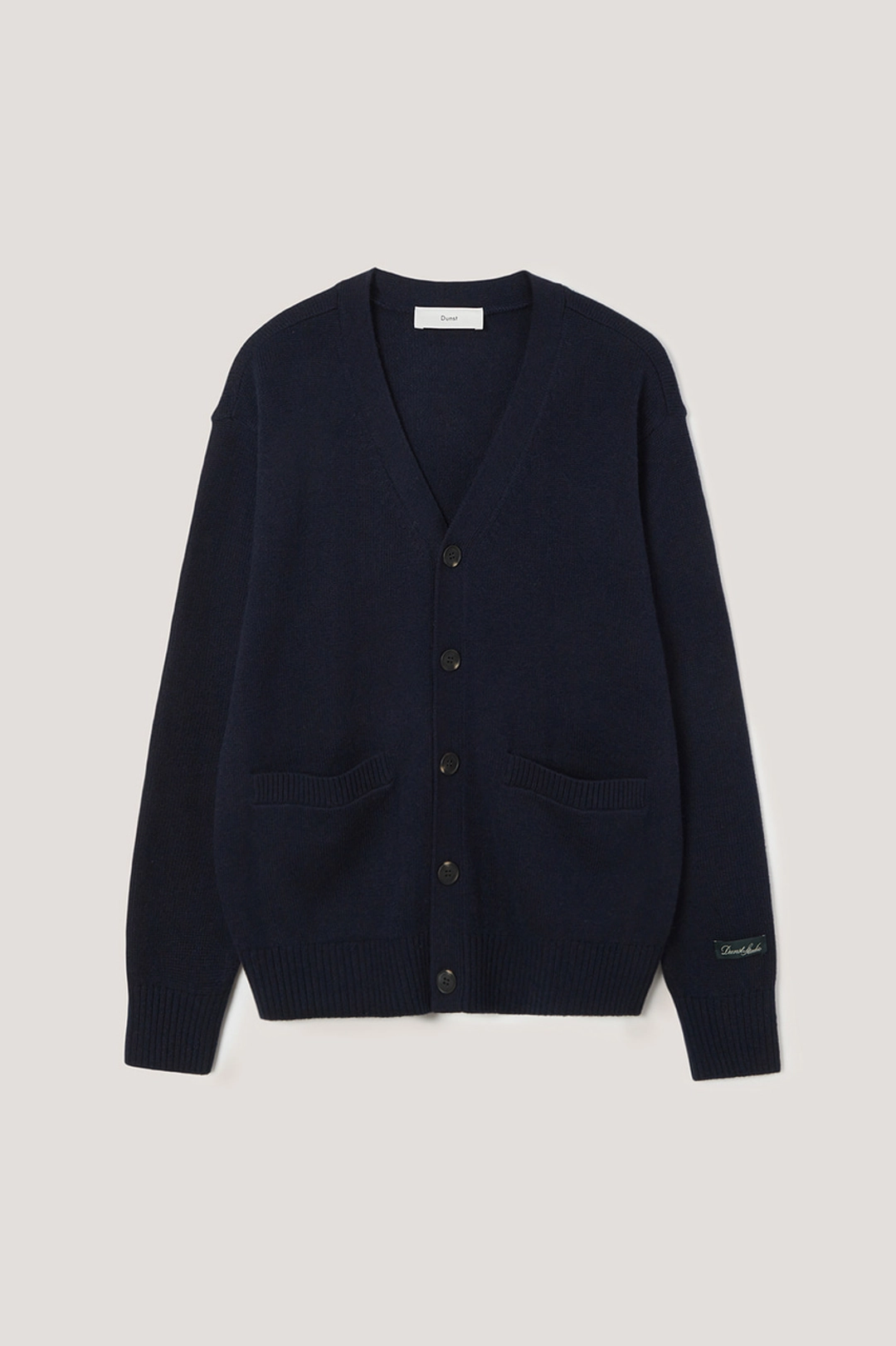 던스트 UNISEX BOYFRIEND KNIT CARDIGAN DARK NAVY_UDSW6A102N3 상품 이미지 1