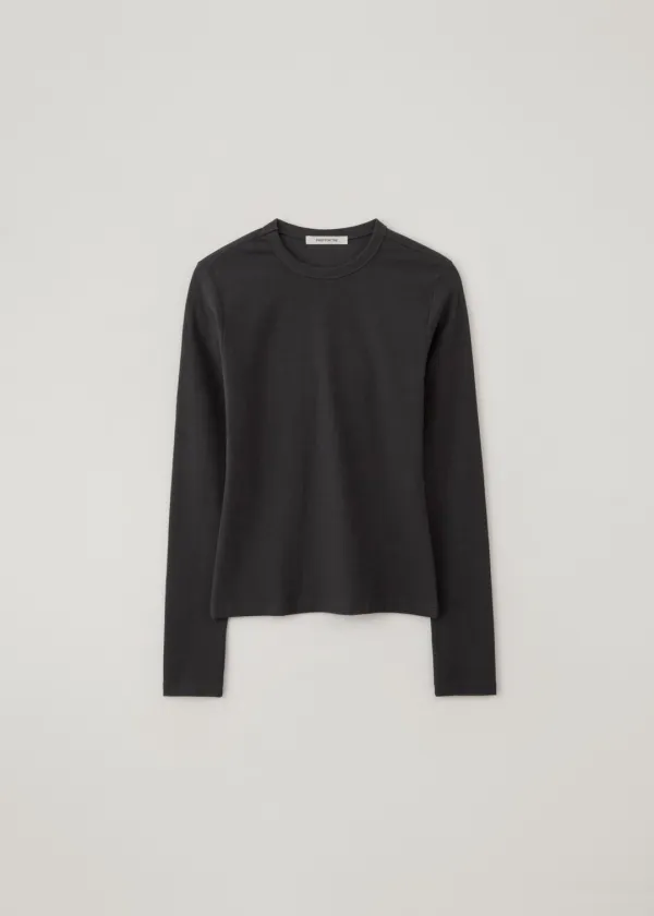 Post ribbed long sleeve (6colors)