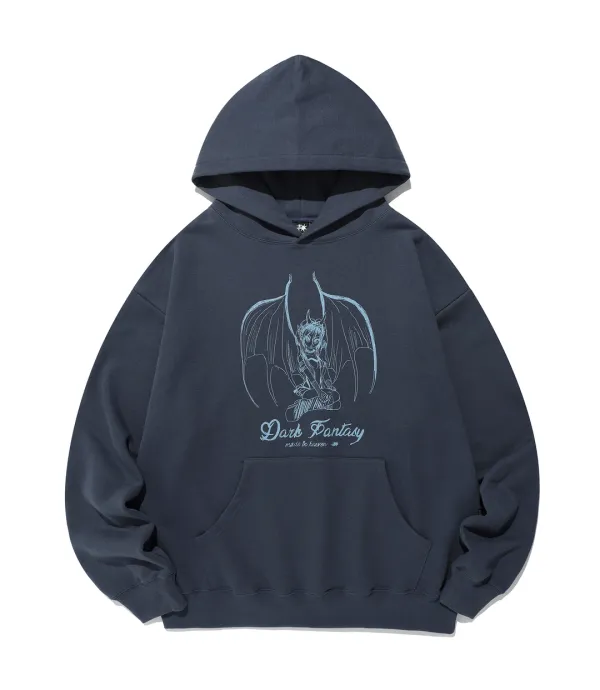 dark angels hoodie[navy]