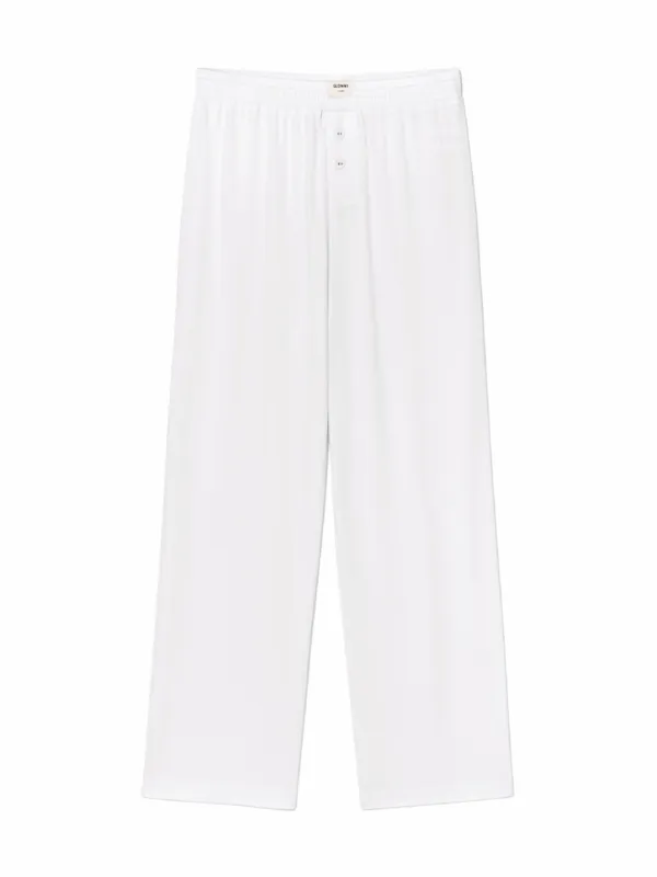G MODAL BUTTON PANTS (WHITE)