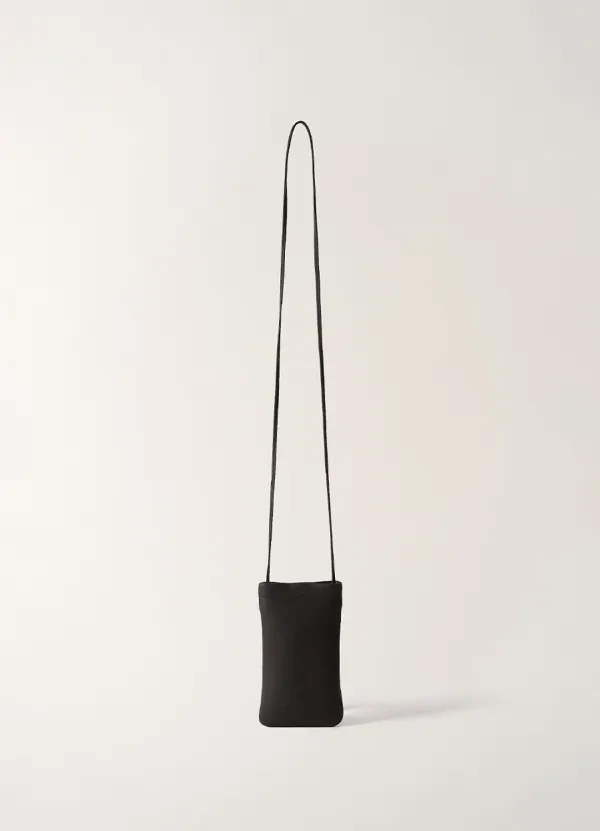 2ND / Cross mini pouch (Wood black)