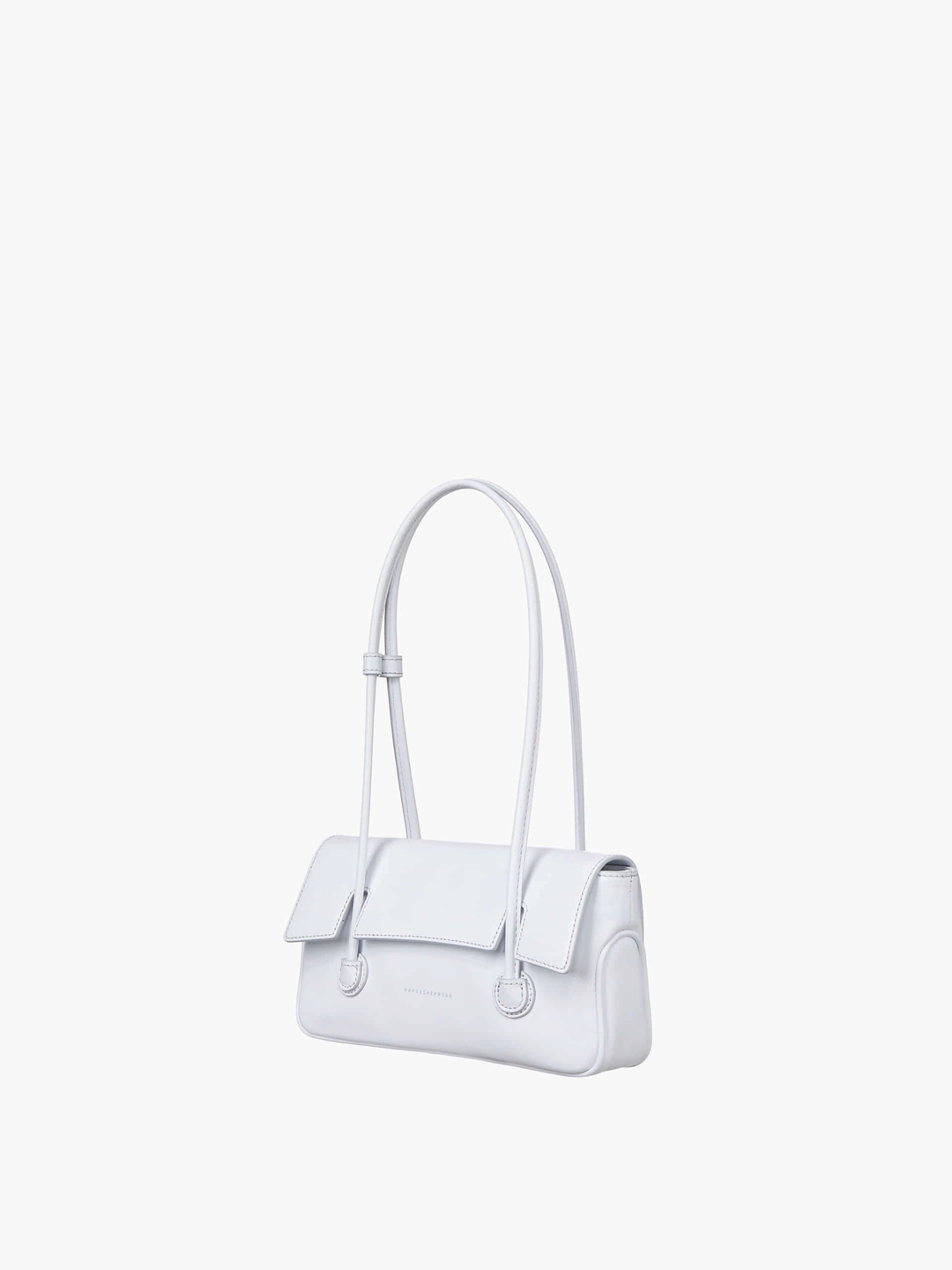 마지셔우드 FLAP SMALL_white glossy plain 상품 이미지 2