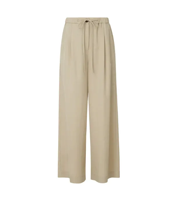 WIDE FIT STRING PANTS