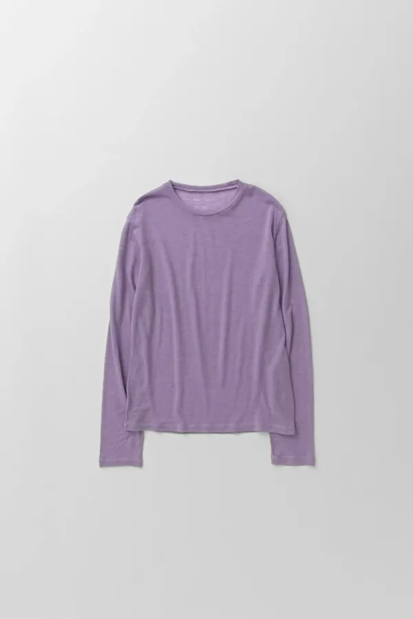 2nd) whisper box t-sh (dusty lilac)