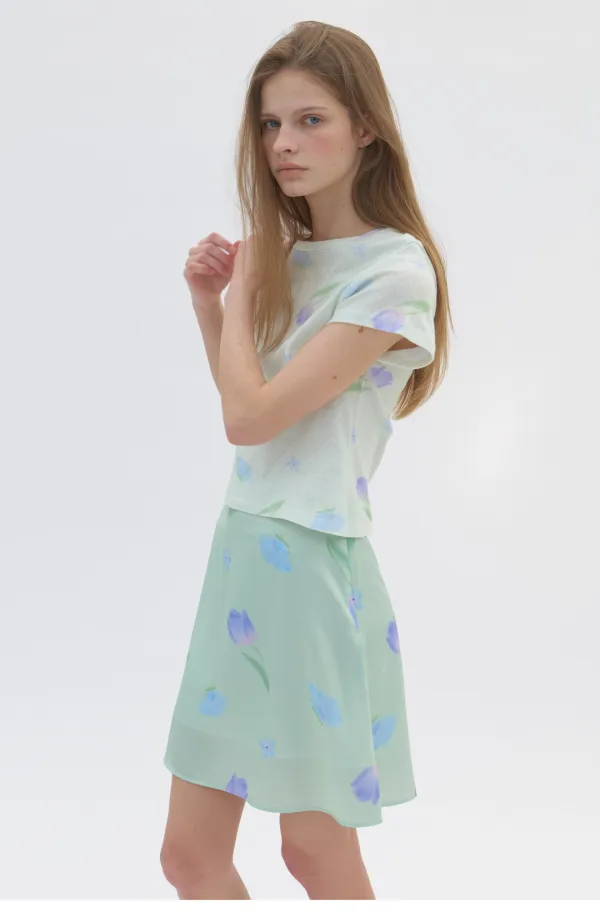 Watery Skirt Green (3rd)