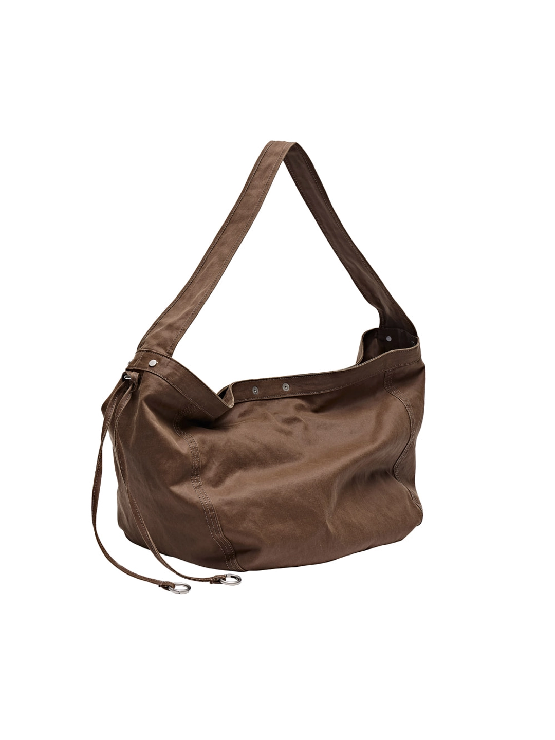 파르티멘토 VTG Washed Paper Leather Hobo Bag_Brown 상품 이미지 3