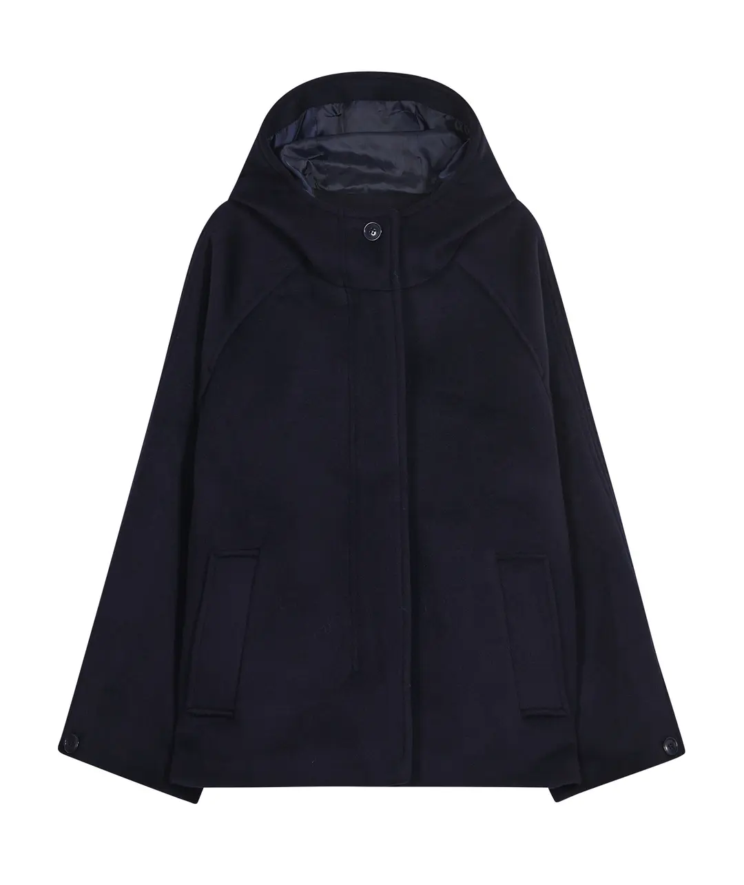 타입서비스 Hooded Half Coat [Navy] 상품 이미지 1