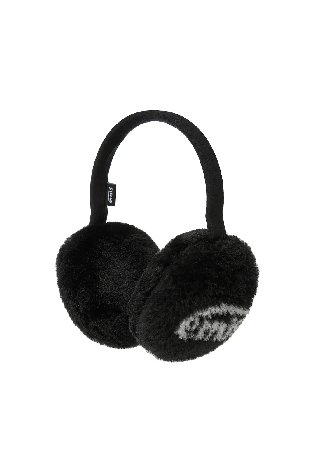 이미스 LOGO JACQUARD EAR MUFF (RENEWAL)-BLACK 상품 이미지 3