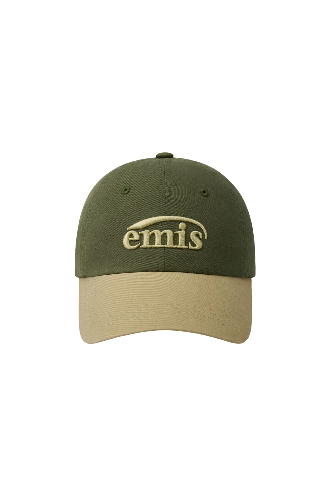 이미스 WASHED TWO TONE BALL CAP-OLIVE 상품 이미지 3