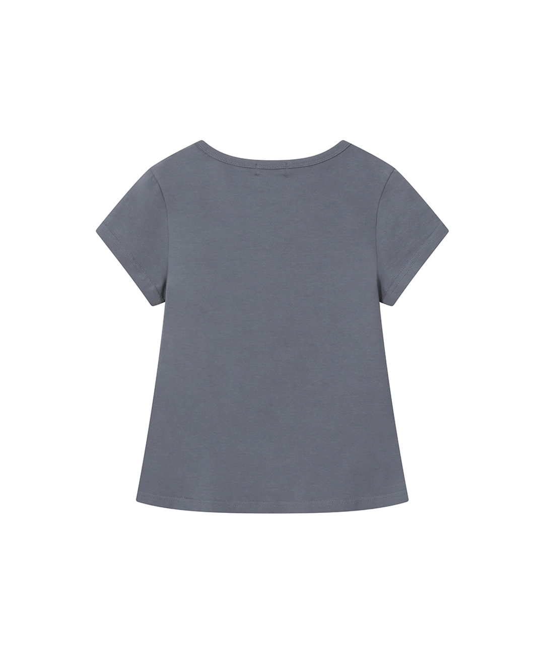 미세키서울 [레이 PICK] Blur quote short sleeve CHARCOAL 상품 이미지 2