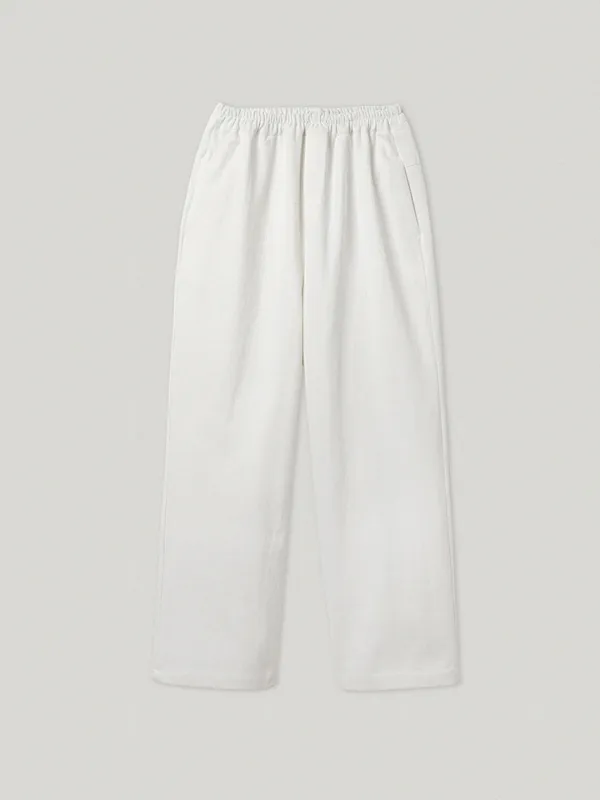 Nose Cotton Pants Ivory (2nd)