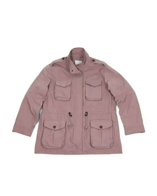 flétta Washed String Field Jacket_Vintage Pink