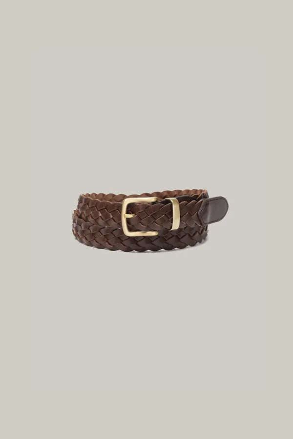 Western Twist Leather Belt