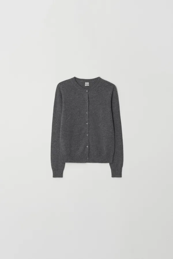 Cashmere Cardigan (gray)
