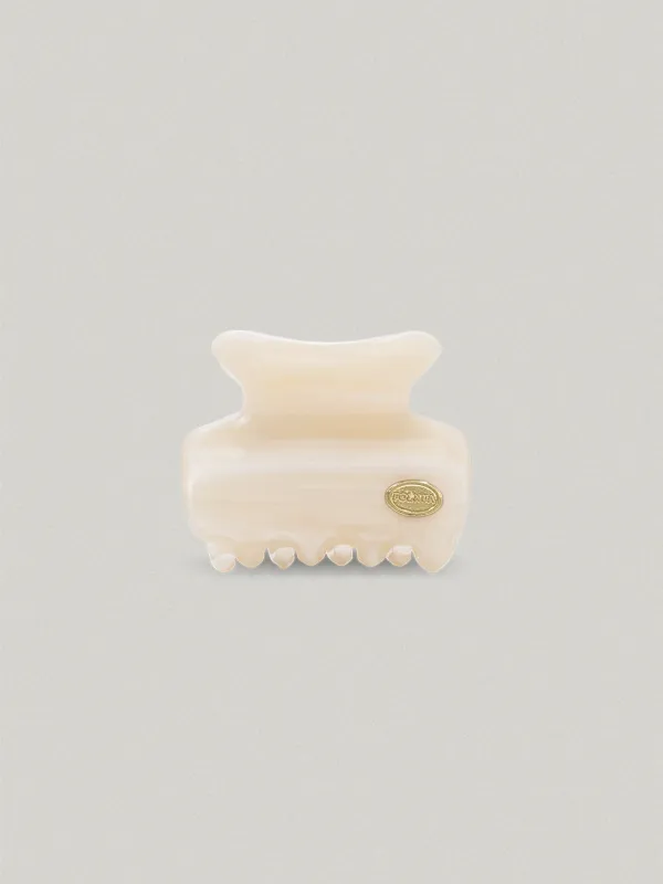 PETIT FLOT HAIR CLAW - IVORY쁘띠 플로 헤어 클로우