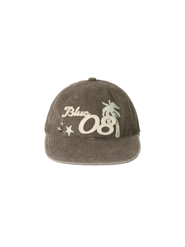 Blue 08 Cap Charcoal Brown
