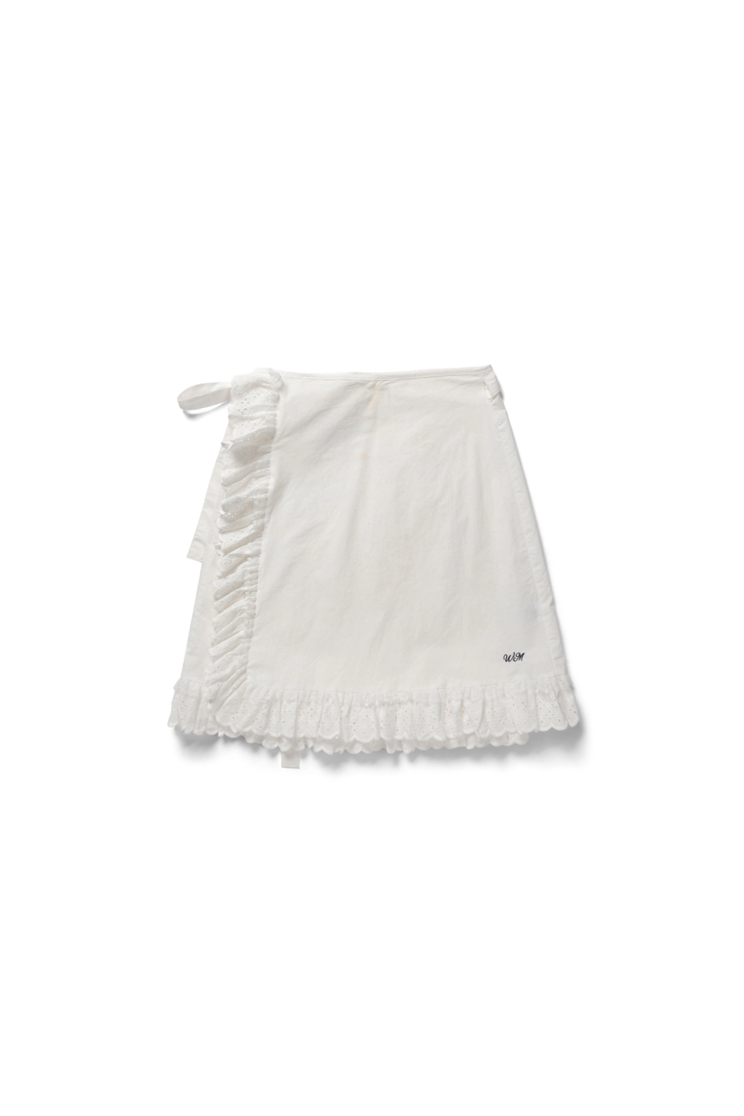 위드아웃썸머 Picnic apron skirt_ivory 상품 이미지 3