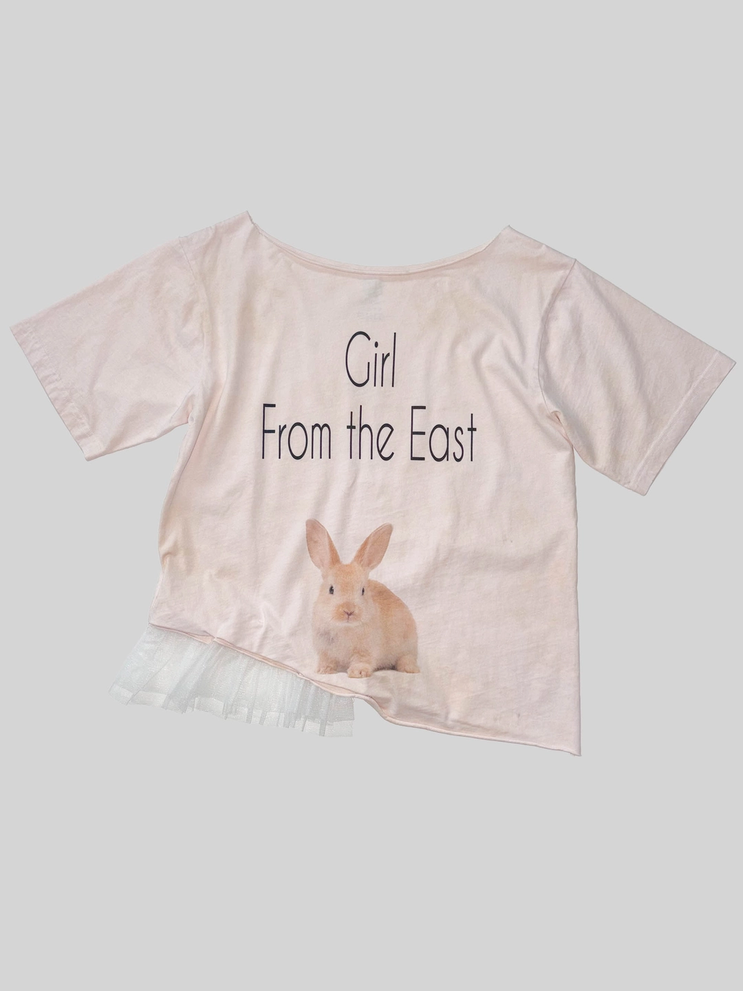 스컬프터 Wander Girl Off-Shoulder Tee Baby Pink 상품 이미지 1