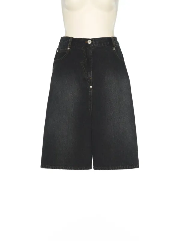 PS25 BLACK HYBRID REGULAR SHORTS