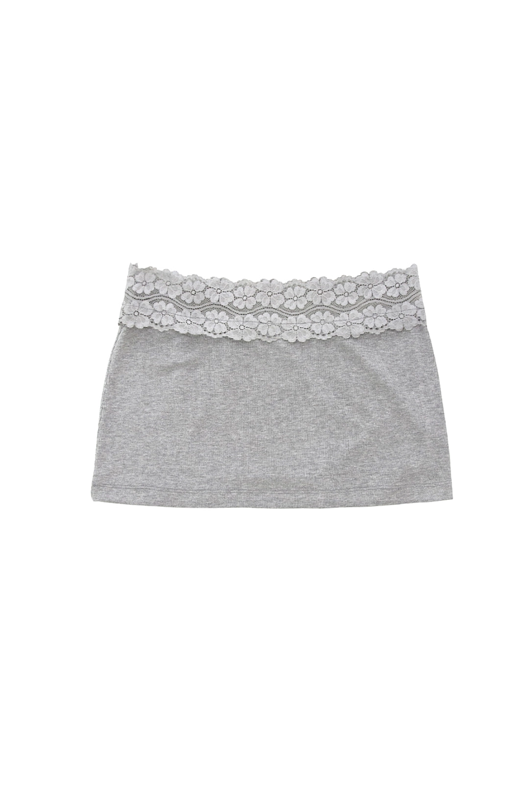 오드원아웃 MONO LACE SKIRT M.GRAY 상품 이미지 1