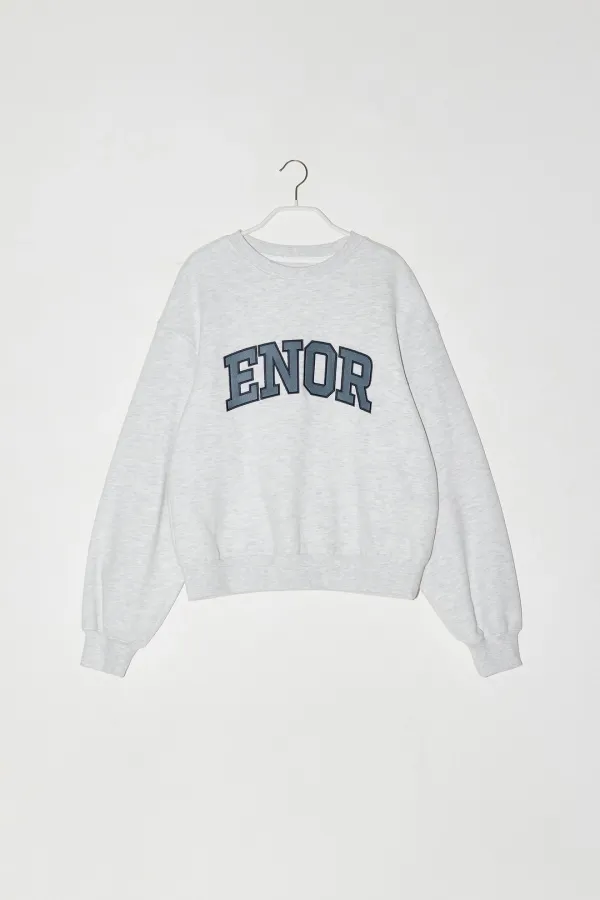 [4차 REORDER] [CORE] ENOR CORE SWEATSHIRT - LIGHT GREY