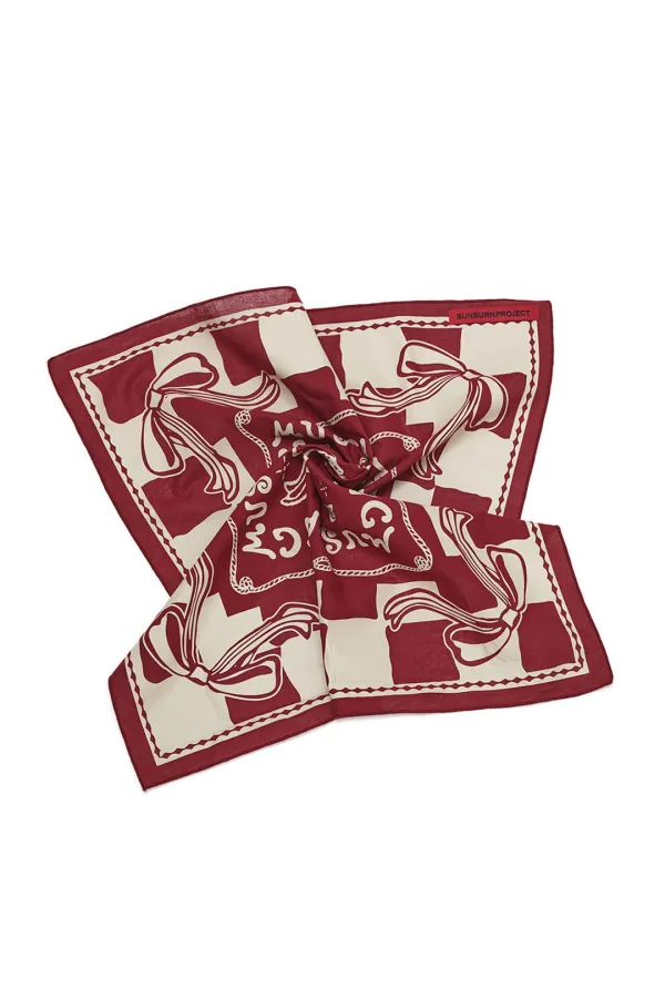 MUSTANG BANDANA, BURGUNDY