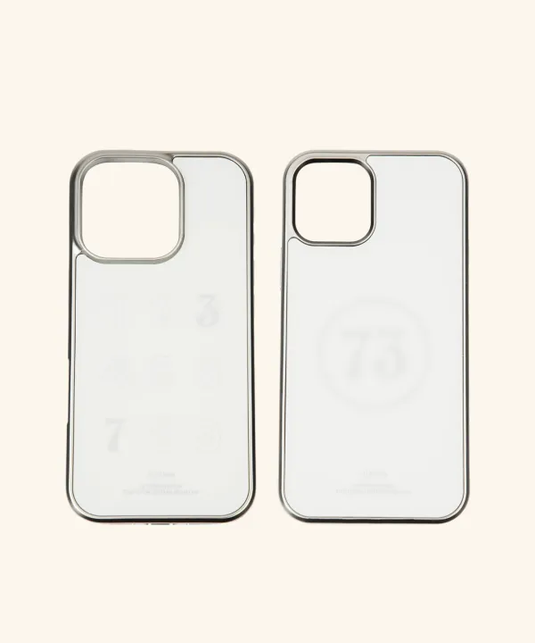 Letters 73 Phone Case ( Light Yellow )