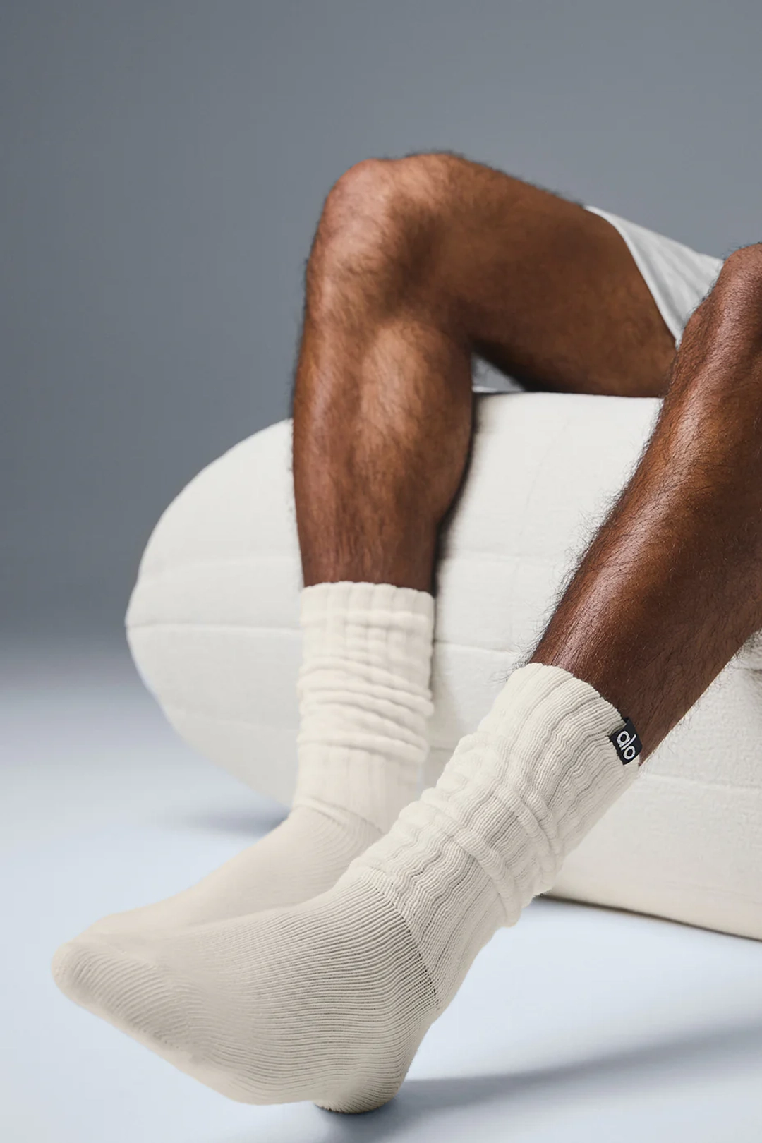 알로요가 Unisex Scrunch Sock - Bone 상품 이미지 3