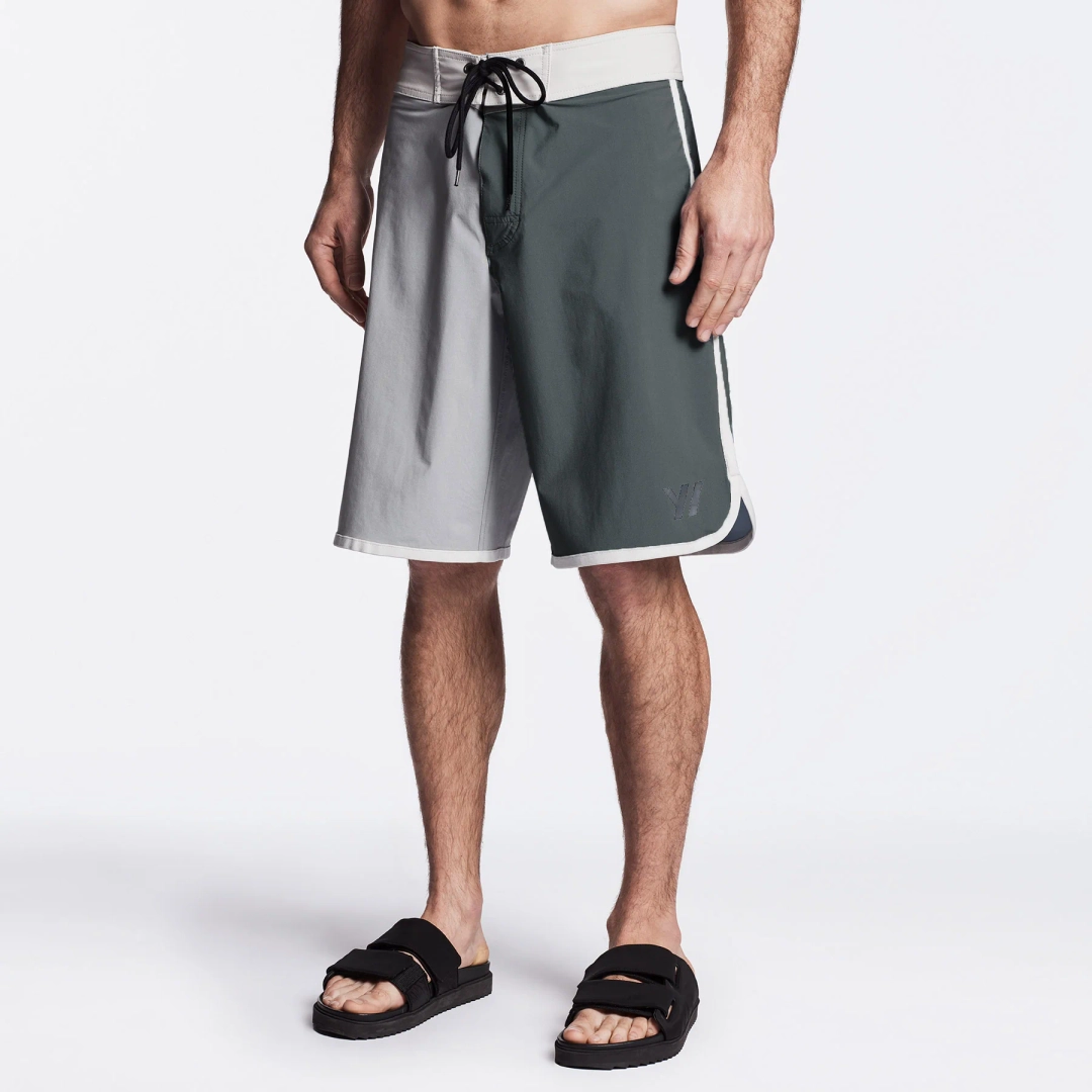제임스펄스 Y/OSEMITE Vintage Colorblocked Boardshort - Stone/Slate/Shell 상품 이미지 1