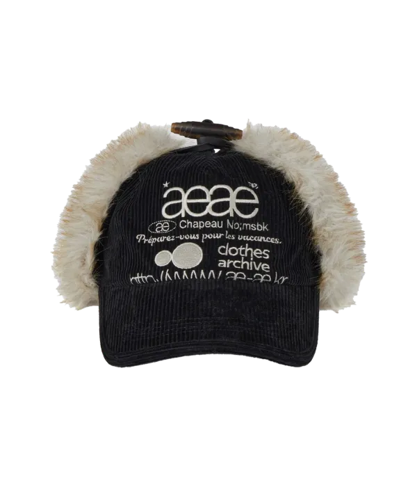 WEB LOGO TROOPER CAP [BLACK]