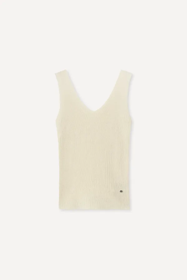 Slim Linen Top