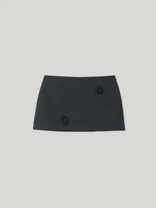 Swahili Skirt Charcoal - Smoothmood