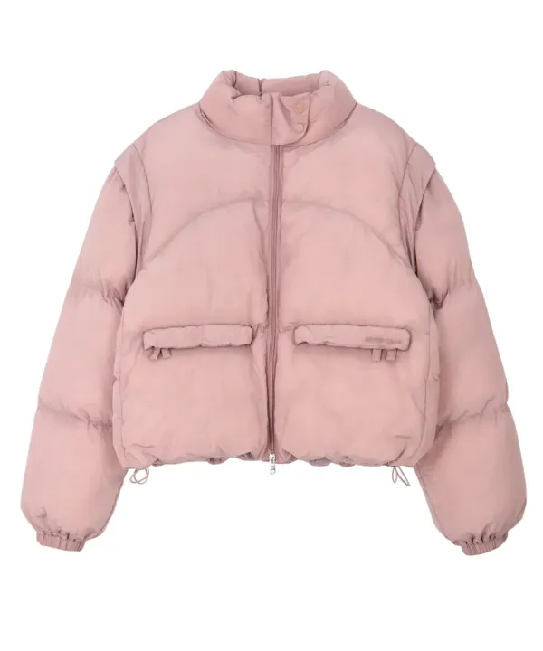 Jolly Puffer Jacket-Pink