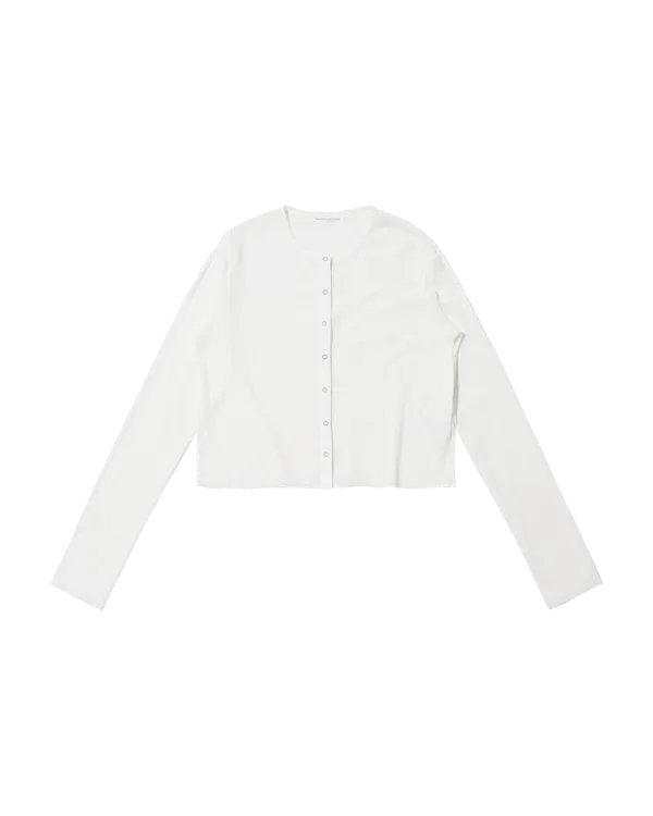 new livi mesh cardigan (white)