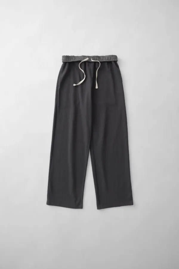 7th) mix single pants (charcoal)