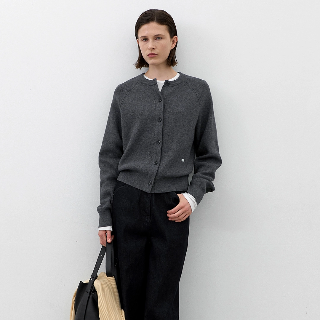 아뜰리에 나인 (CD-2218)ESSENTIAL HAZZI KNIT CARDIGAN 상품 이미지 2