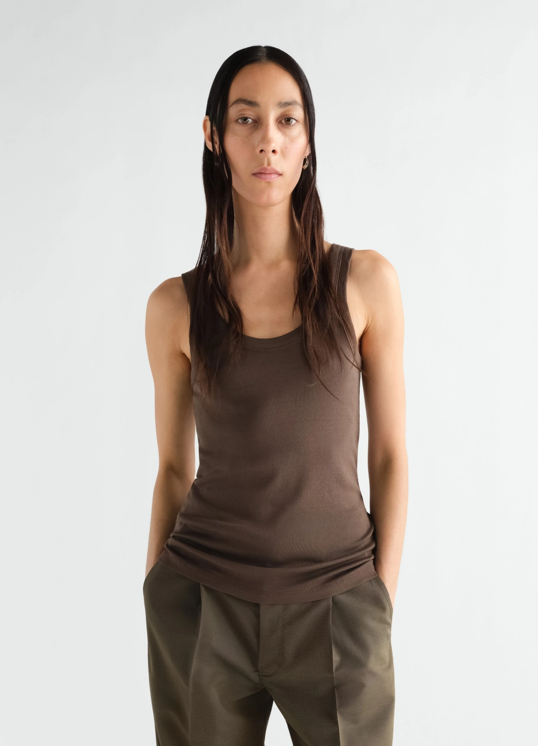 르메르 RIB TANK TOP IN JERSEY 상품 이미지 1