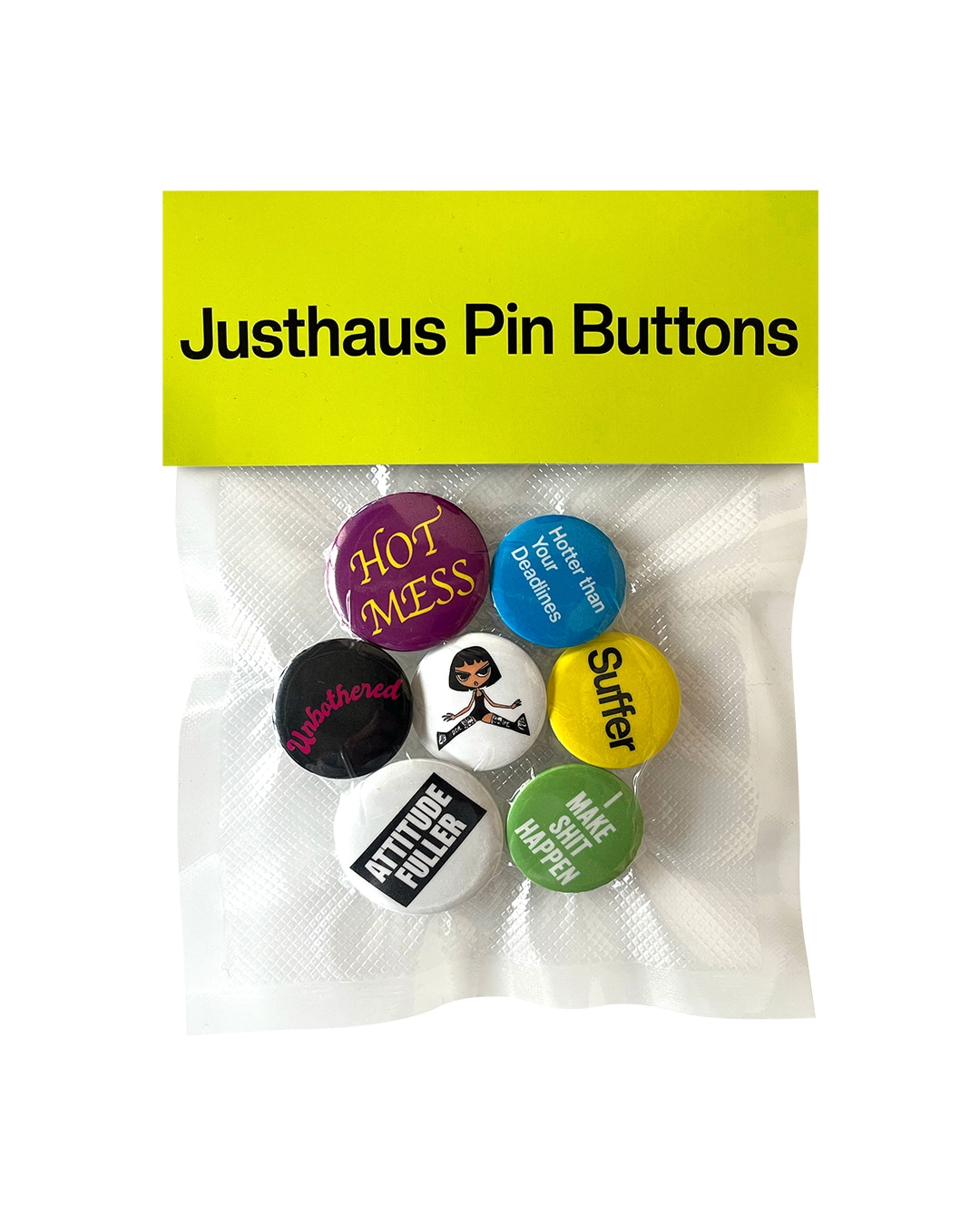 저스트하우스 PIN BUTTONS, MULTI 상품 이미지 3