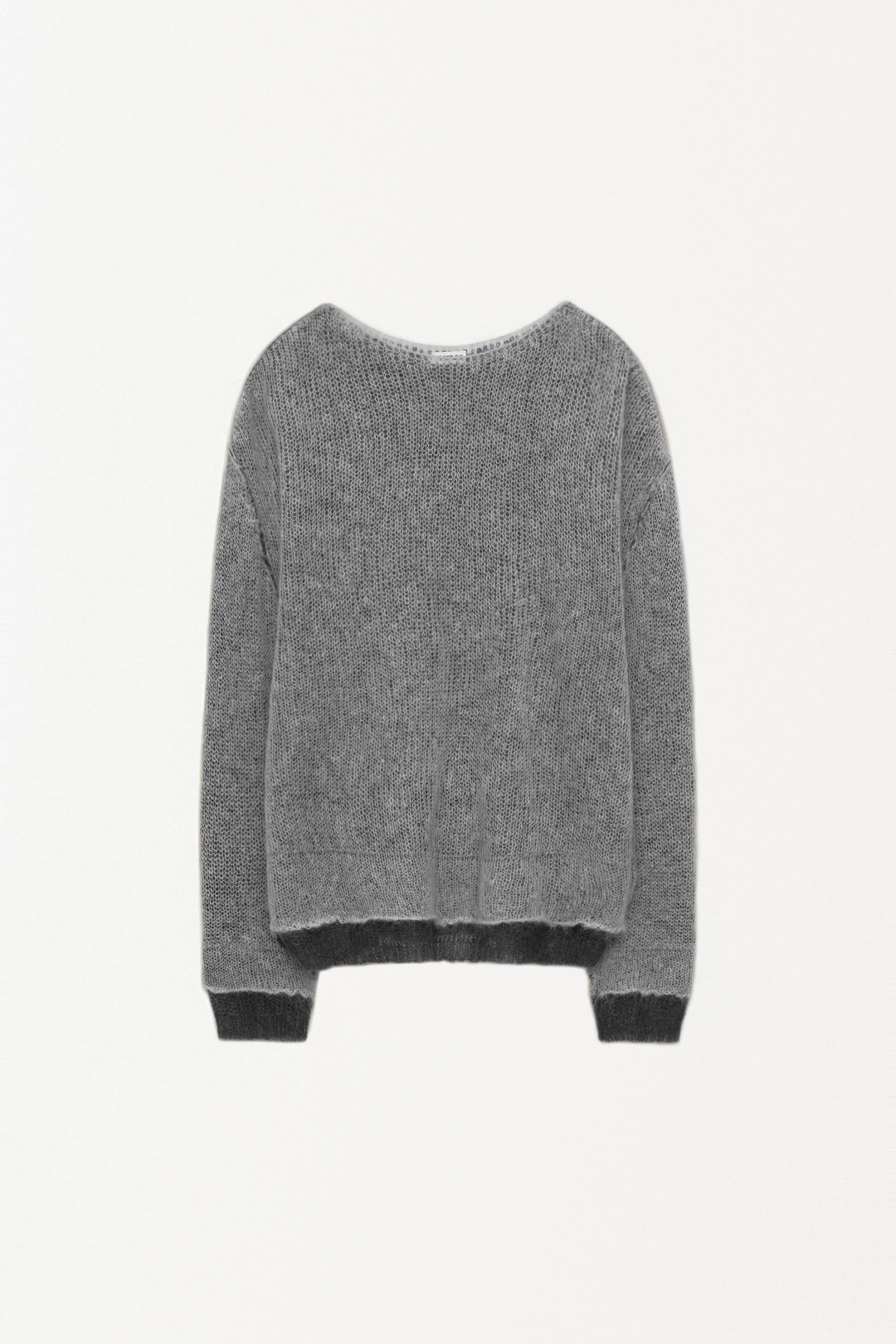 더일마 (M)Perez Double Knit Crewneck gray *women fit 상품 이미지 1