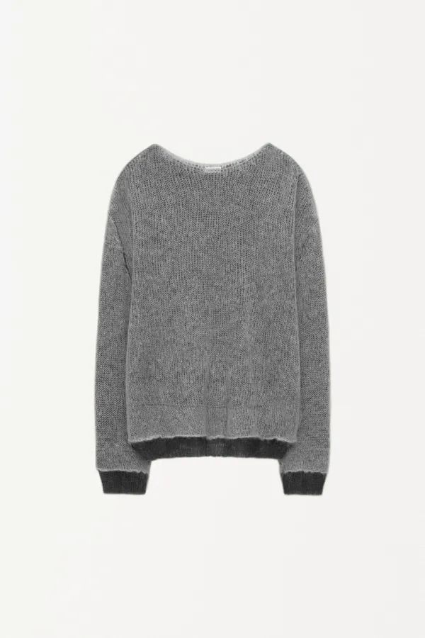 (M)Perez Double Knit Crewneck gray *women fit