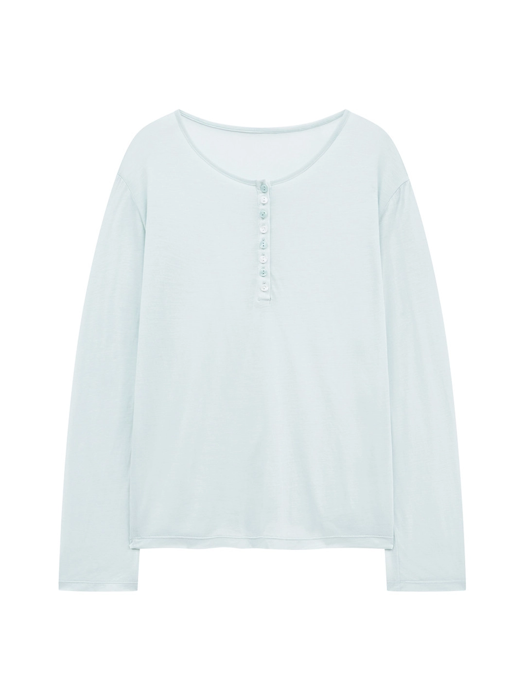 마가린핑거스 HENRY NECK LONG SLEEVE TOP (MINT) 상품 이미지 1