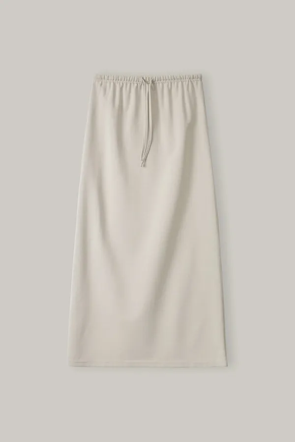 Summer Ease Skirt (Beige)