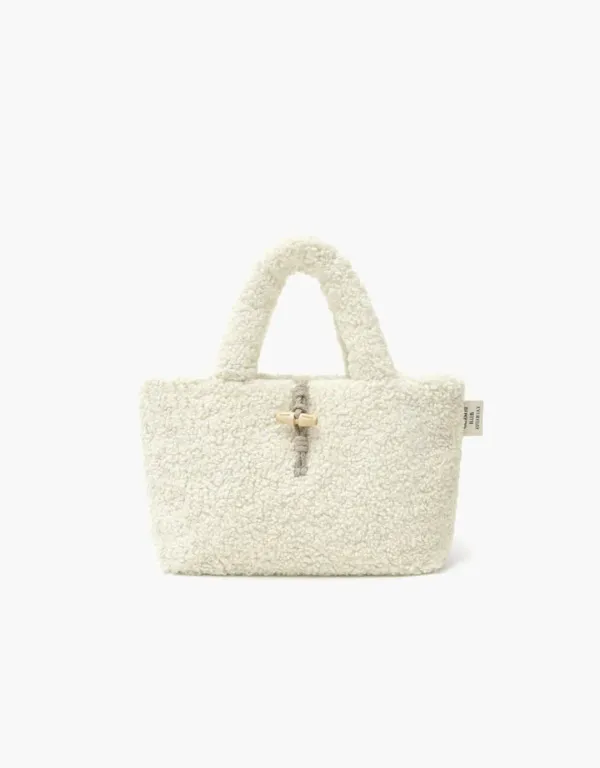 poodle bag - ivory