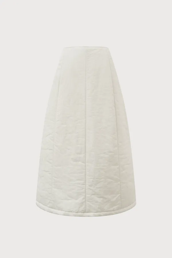 Winter dome skirt (white, black)