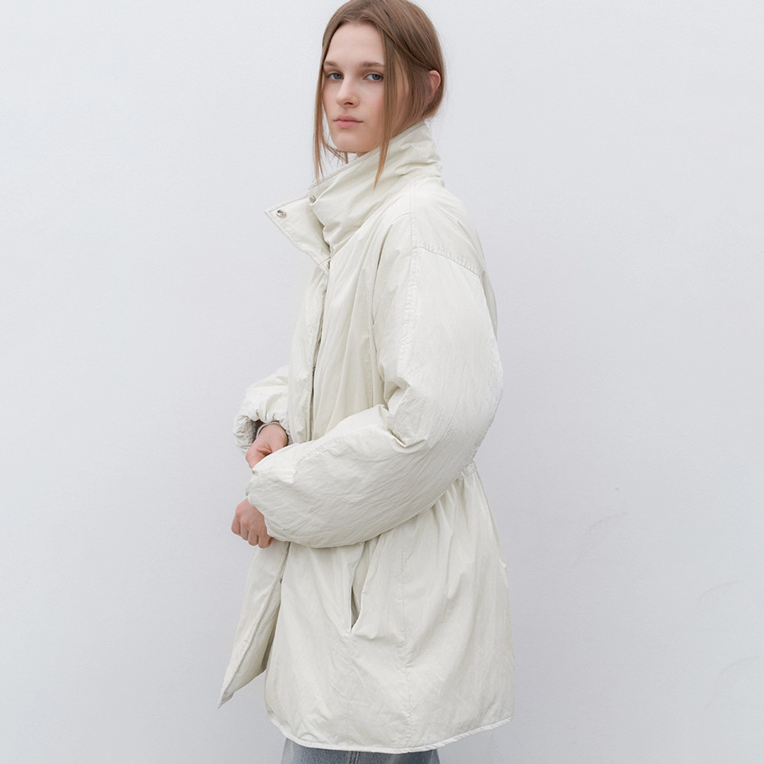 아뜰리에 나인 (JP-584)HI-GLOSSY PADDED JUMPER 상품 이미지 2