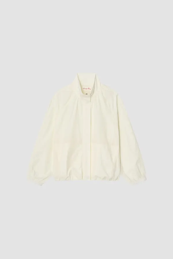 2nd) Airy Cream Windbreaker