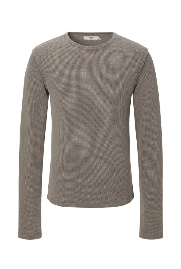 Waffle slim tee