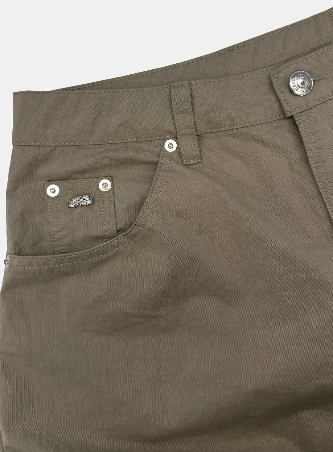 배드블러드 [w-pts26-086] Contour Lightweight Curved Fit Pants - Khaki 상품 이미지 2