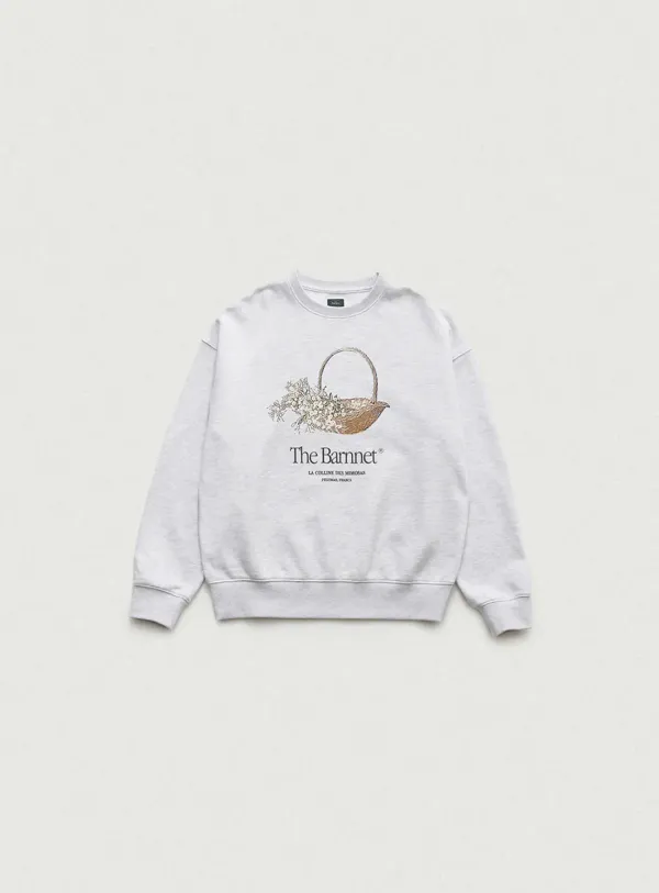 Flower Basket Sweat Shirt